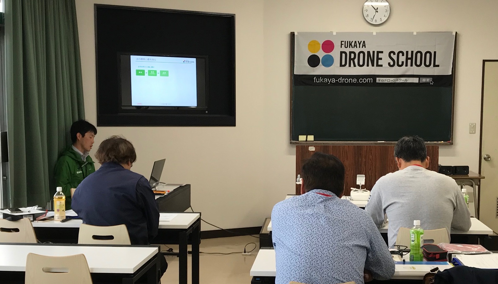 第８期ドローンスクール　始まりました。